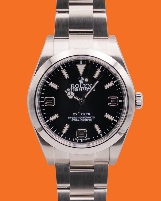 Rolex Explorer 39mm 214270 Black Dial 2013