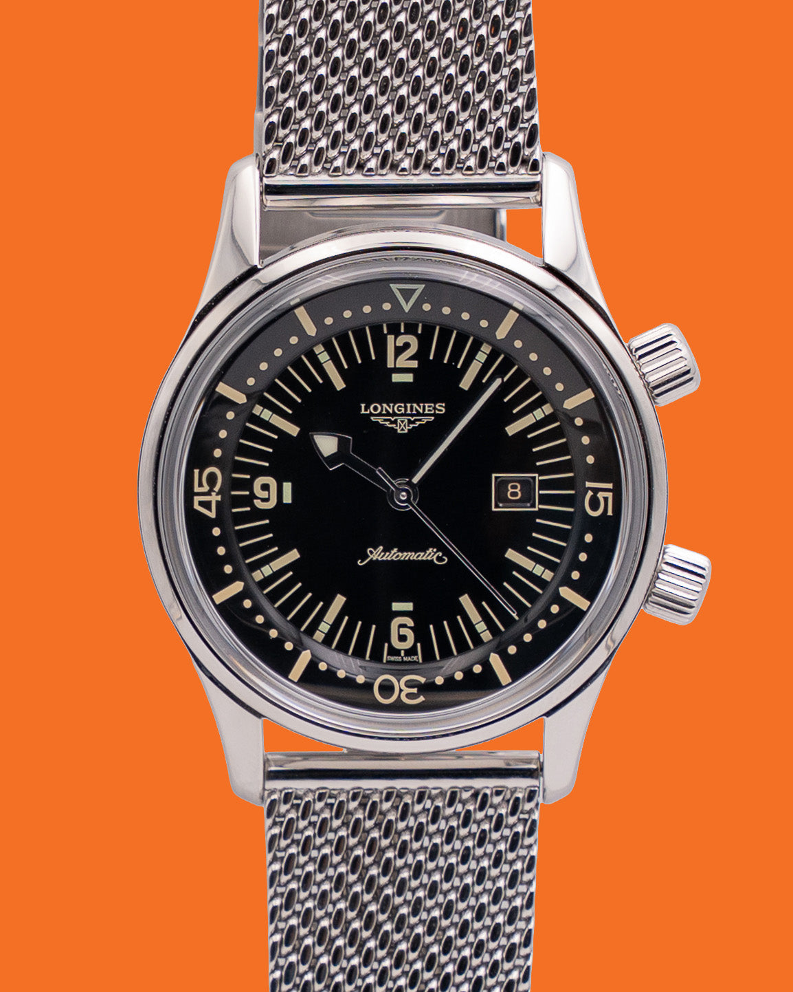 Longines Legend Diver 36MM L3.374.4.50.0 Black Dial
