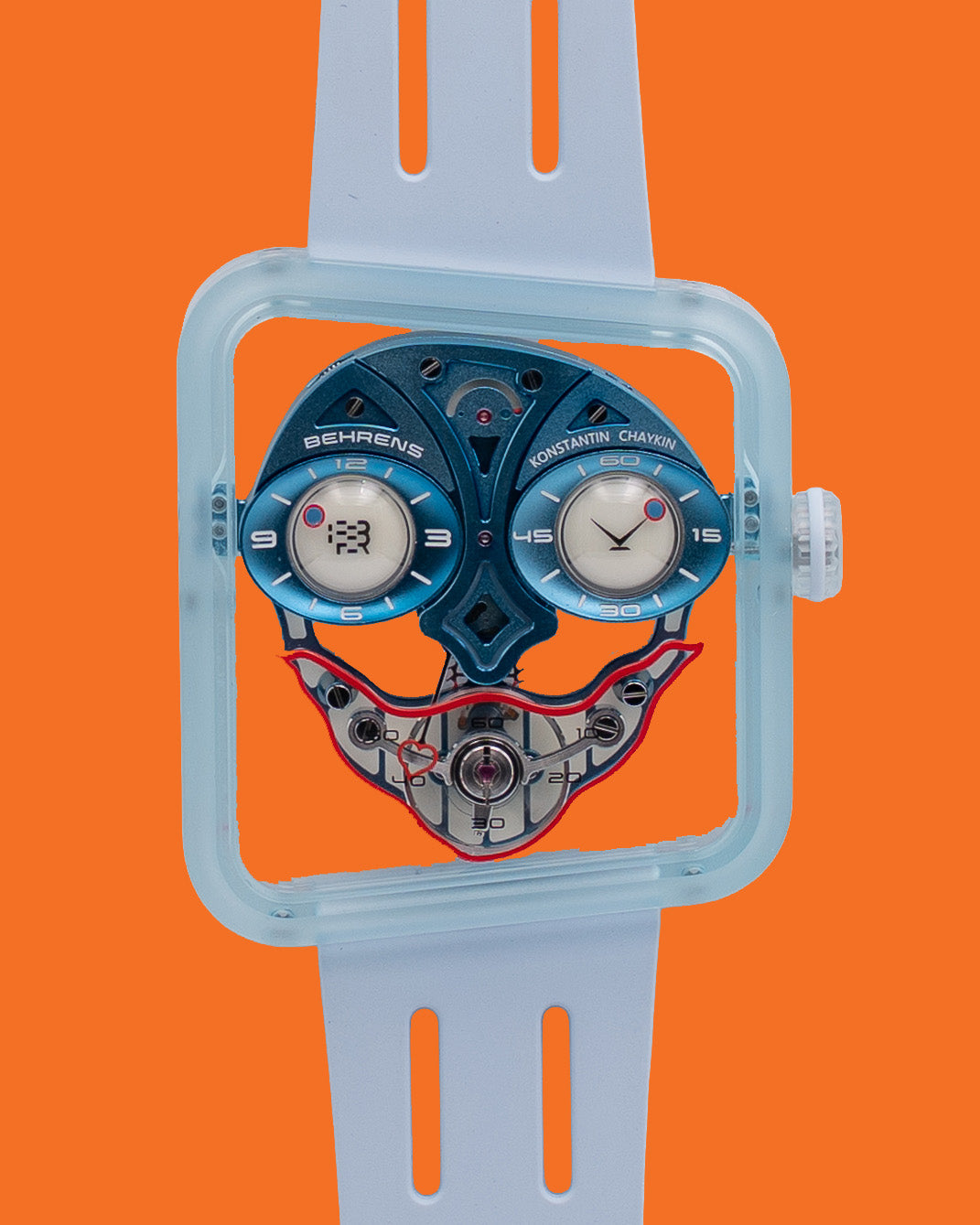 1 of 80 Konstantin Chaykin X Behrens Ace of Hearts 42mm BHR033SABLU01 Blue Sapphire Case 2026