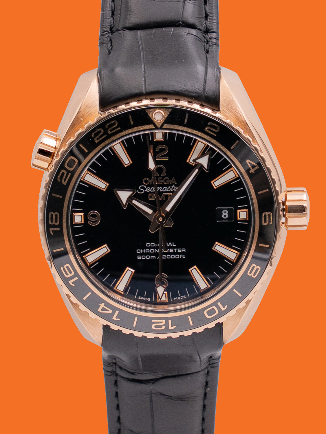 Omega Seamaster Planet Ocean 600M 43mm 232.63.44.22.01.001 Rose Gold
