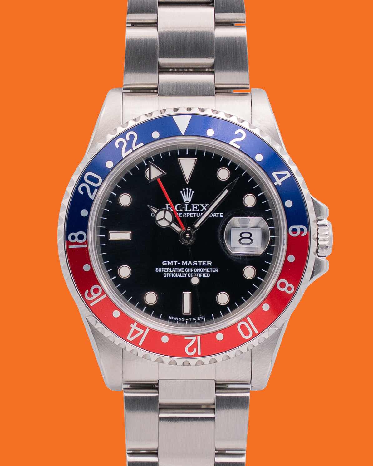 Rolex GMT-Master 40mm 16700BLRO Pepsi 1998