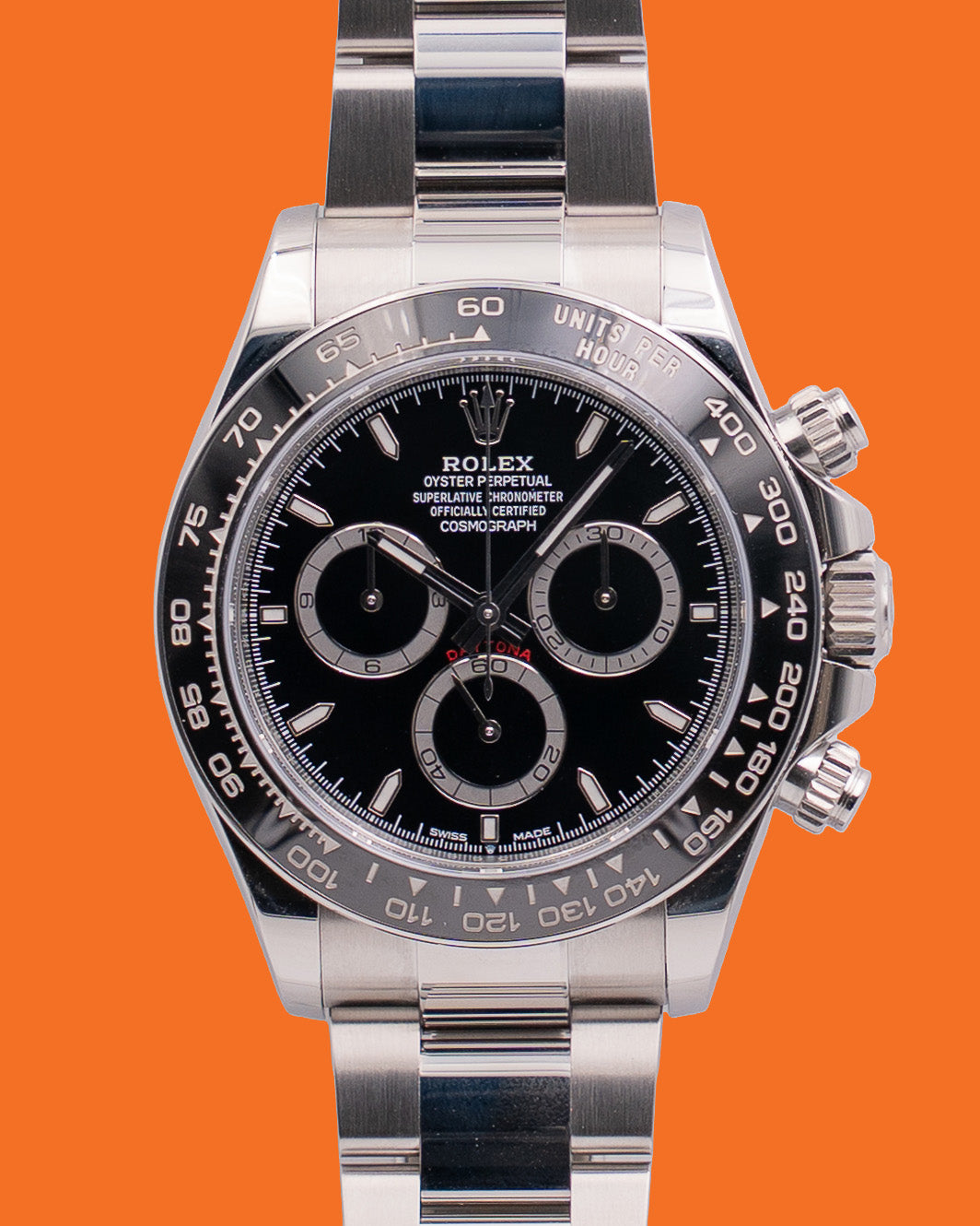 Rolex Daytona 40mm 126500 Black Dial 2024