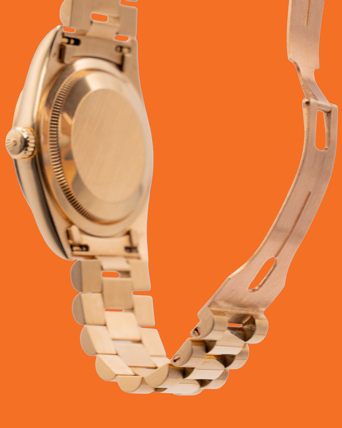 Rolex Day Date 36mm 18238 Gold Pyramid Dial 1990