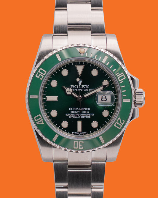 Rolex Submariner 40mm 116610LV Hulk 2010