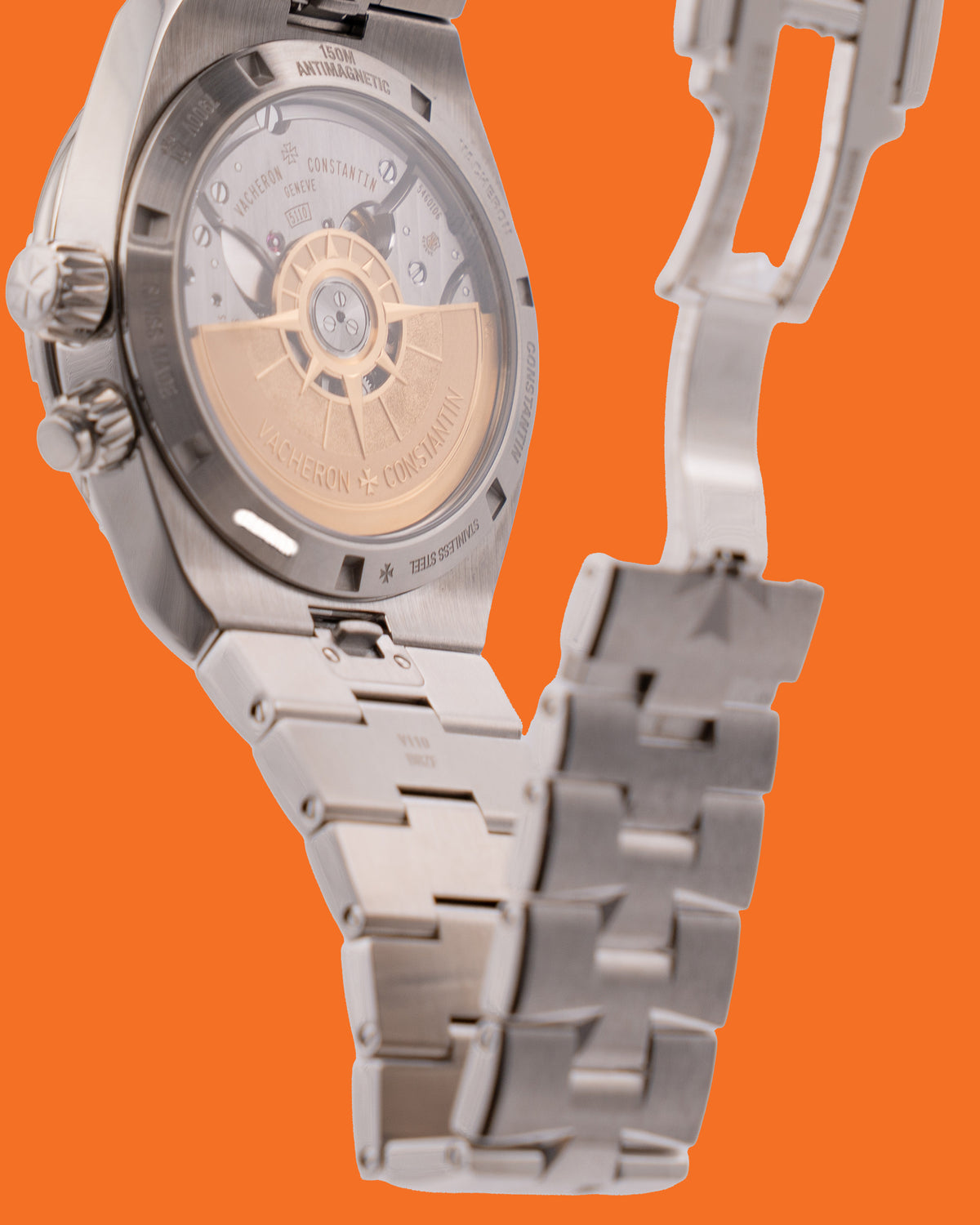 STICKERS ON CLASP Vacheron Constantin Overseas Dual Time 41mm 7900V/110A-B334 Blue Dial 2021