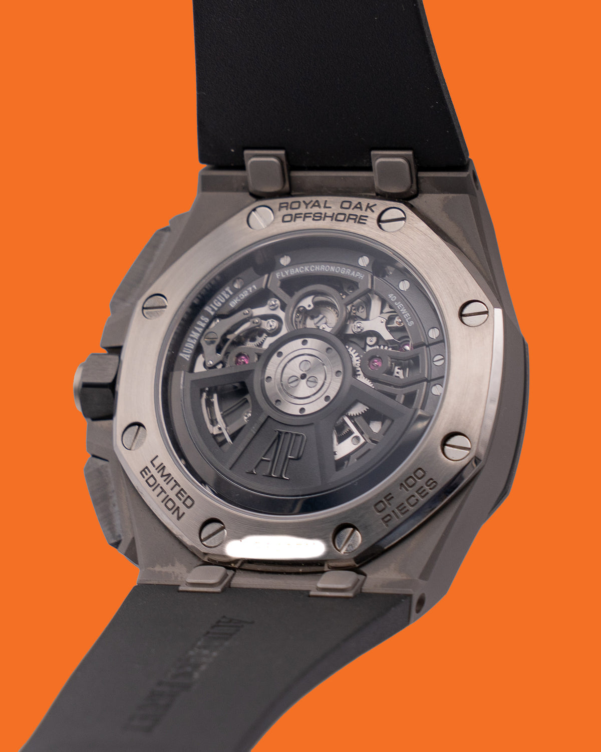 Limited Edition of 100 Audemars Piguet Royal Oak Offshore 43mm 26622TI.GG.D002CA.01 Flying Tourbillon Chronograph