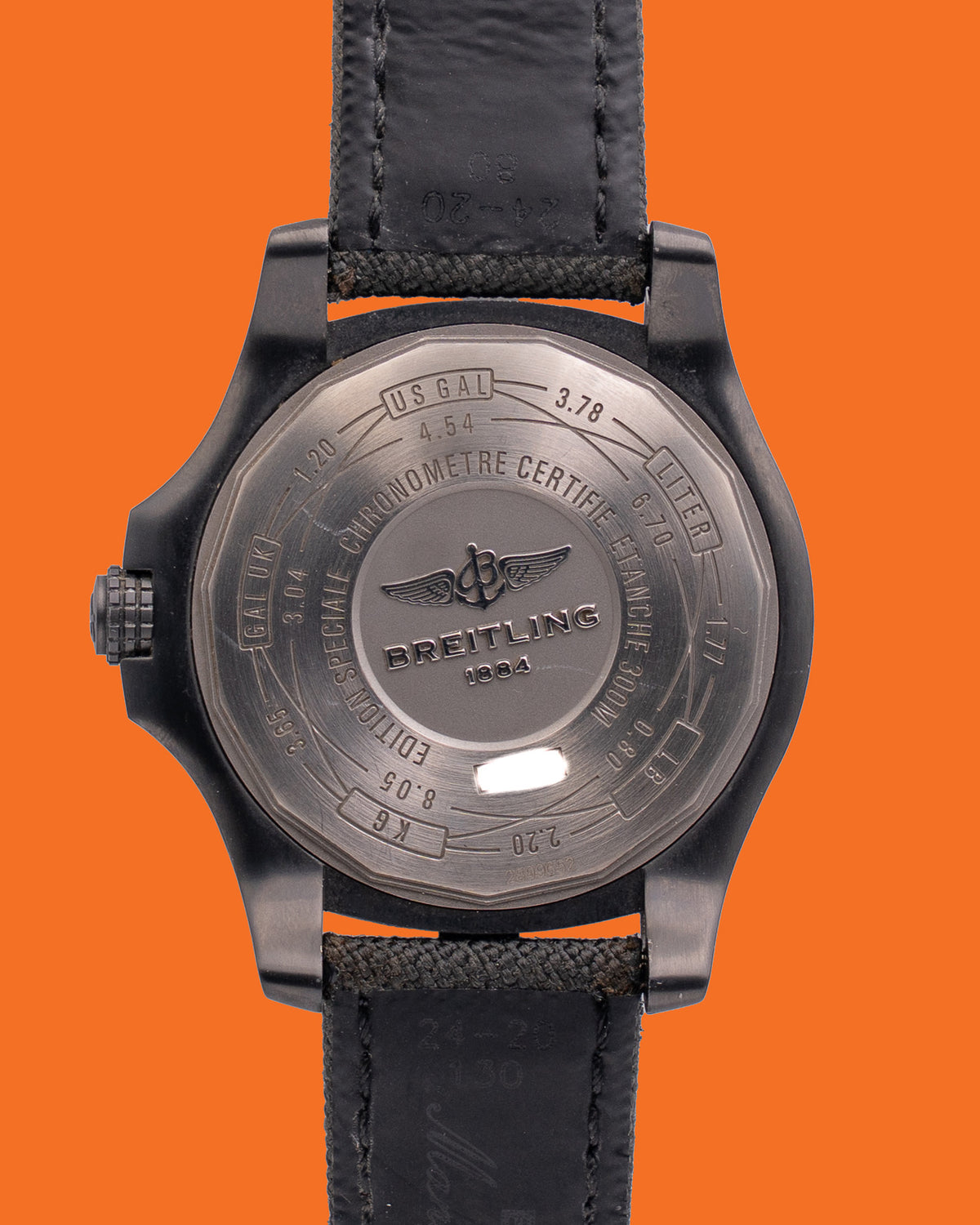 Breitling Avenger Blackbird 48mm v1731010 Black Titanium 2016