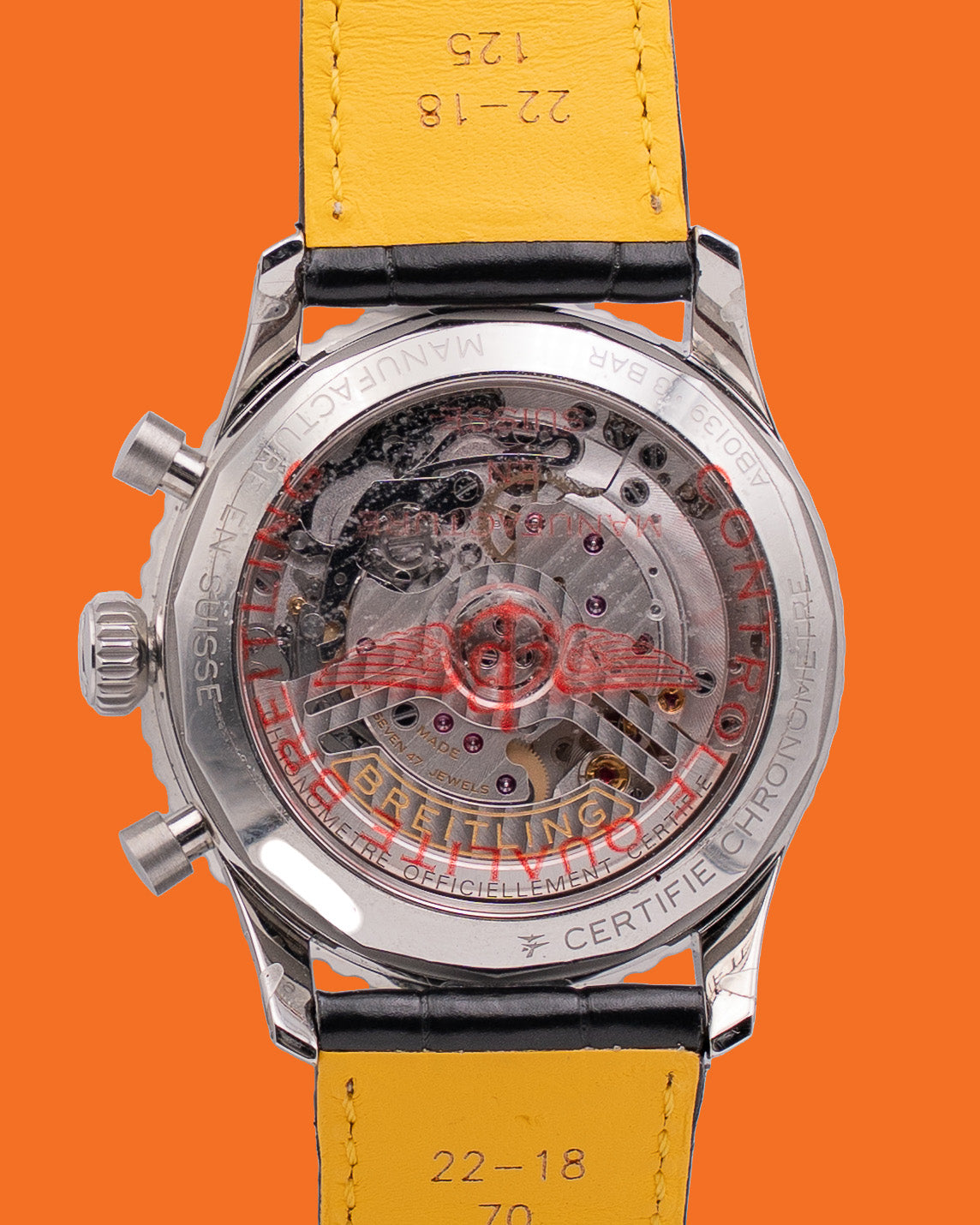 UNWORN STICKERED Breitling Navitimer B01 Chronograph 41mm AB0139 Bland Dial Chronograph