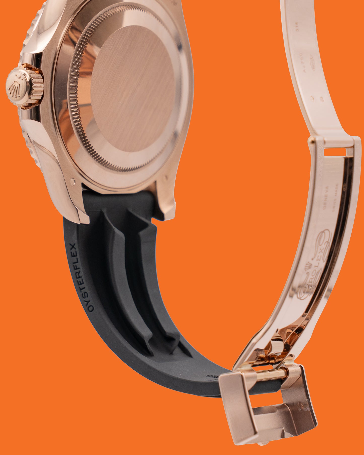 Rolex Yacht-Master 40mm 126655 Rose Gold Oyster Flex 2021