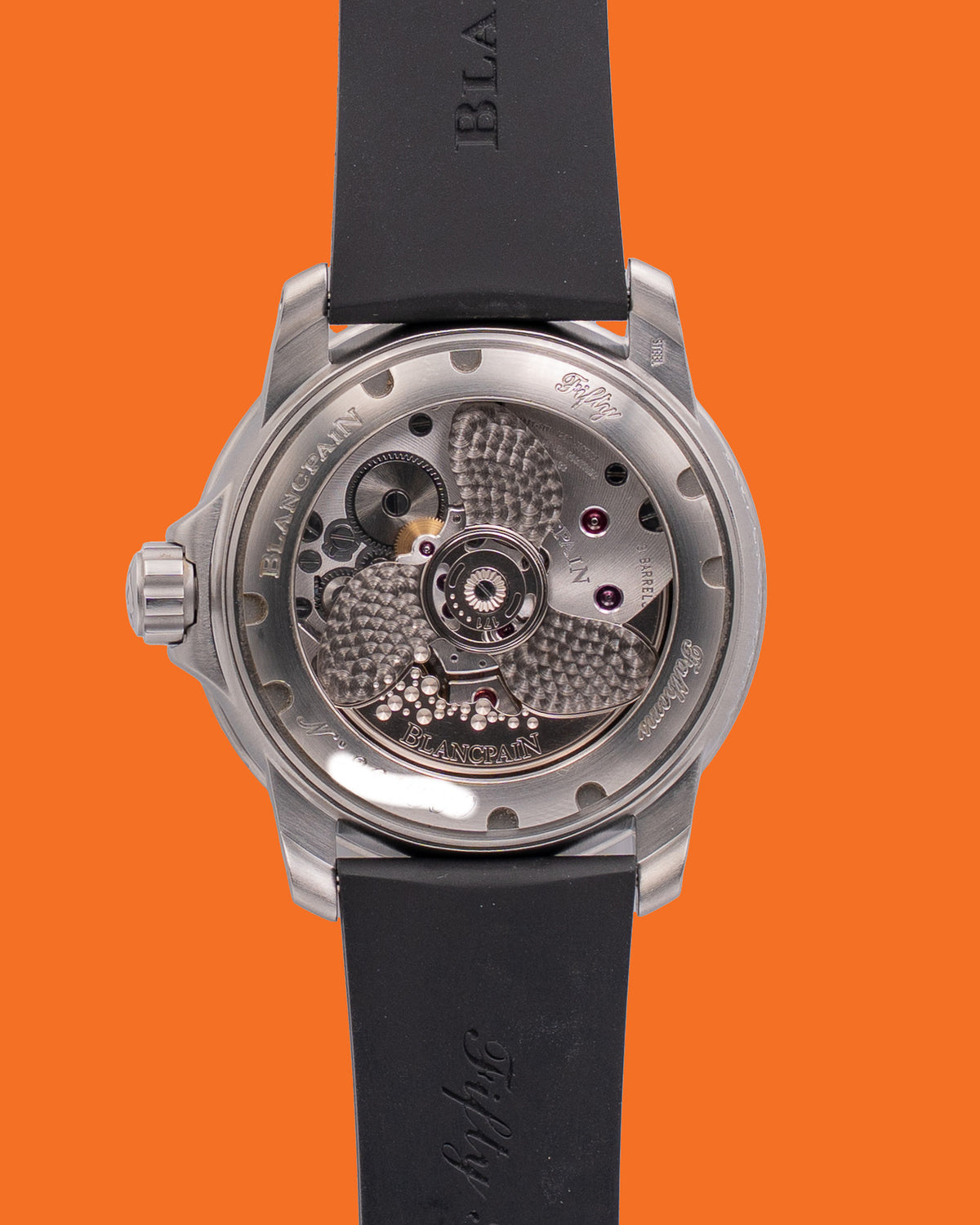 Blancpain Fifty Fathoms 45mm 5015c-1130-52b Black Dial 2015