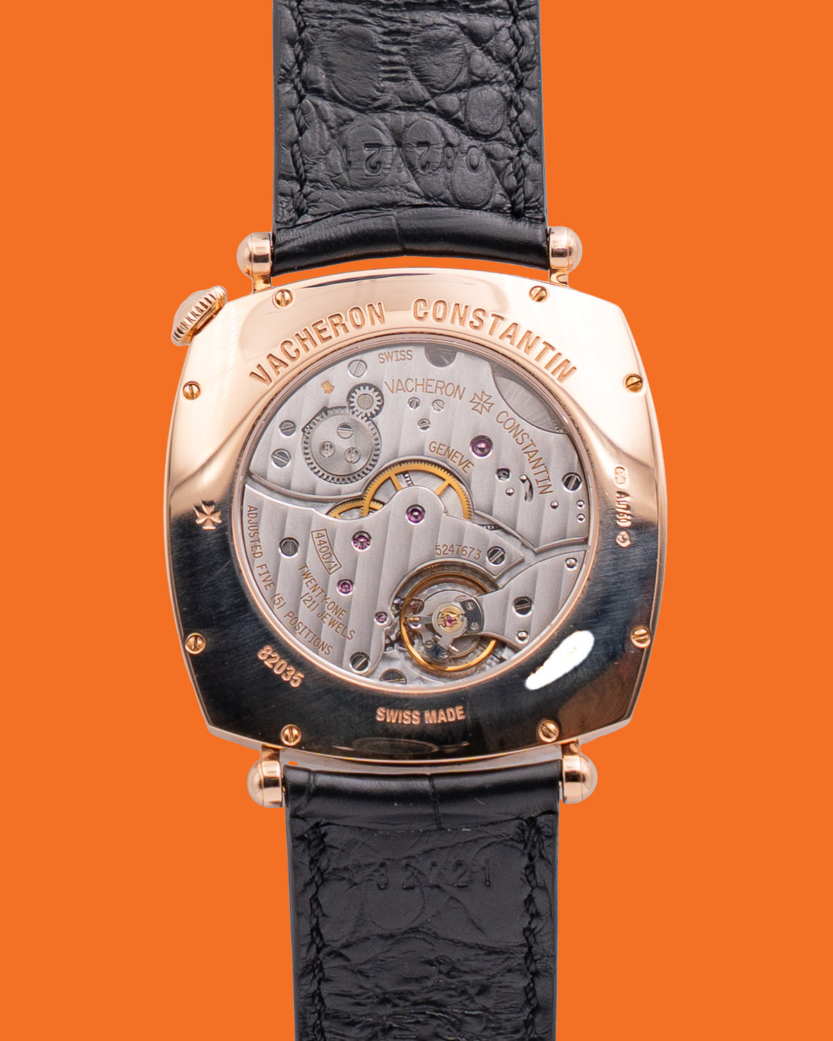 Vacheron Constantin Historiques American 1921 40mm 82035/000R-9359 Rose Gold 2018