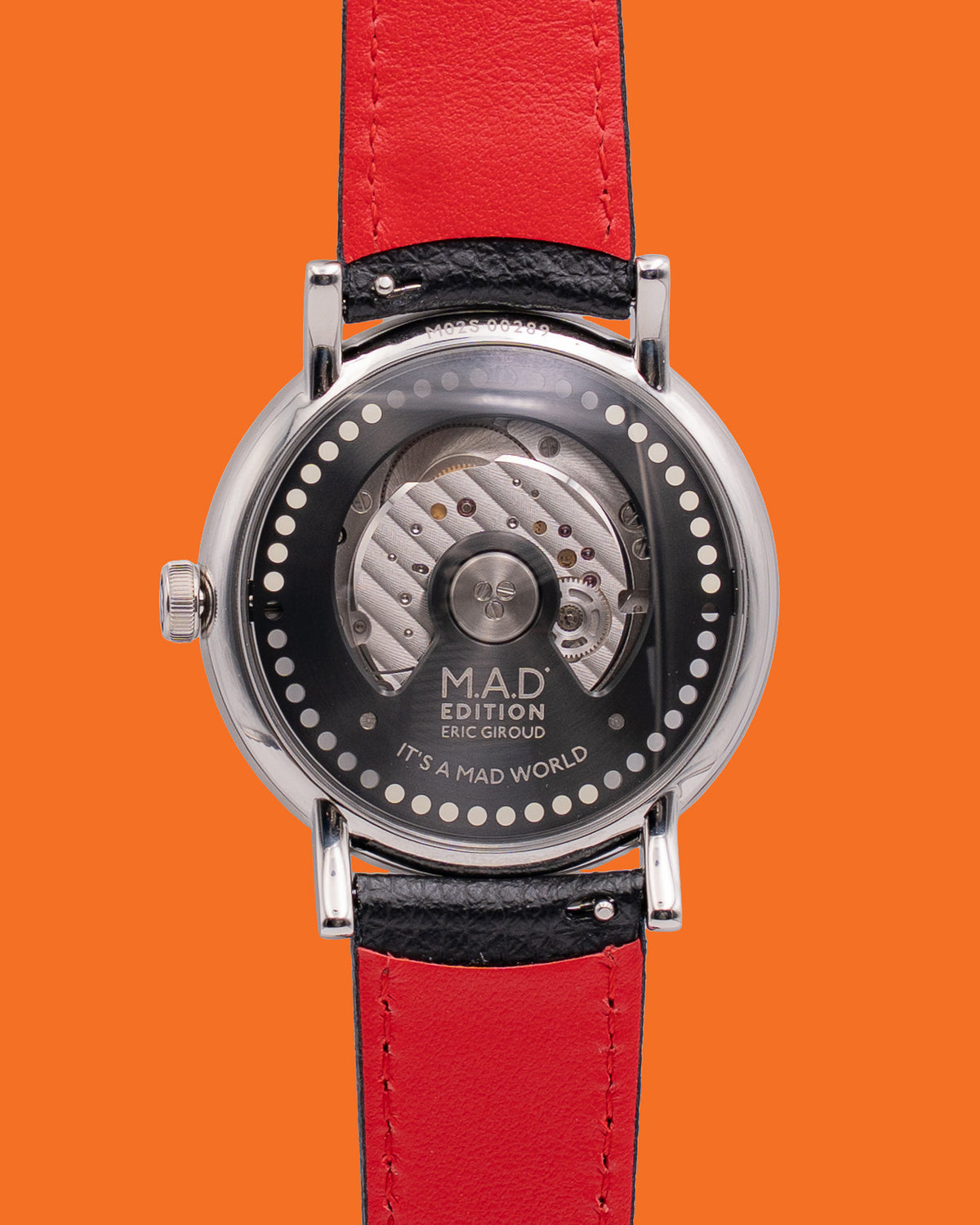 The M.A.D. 42mm  M.A.D.2 R&B Red Dial 2026