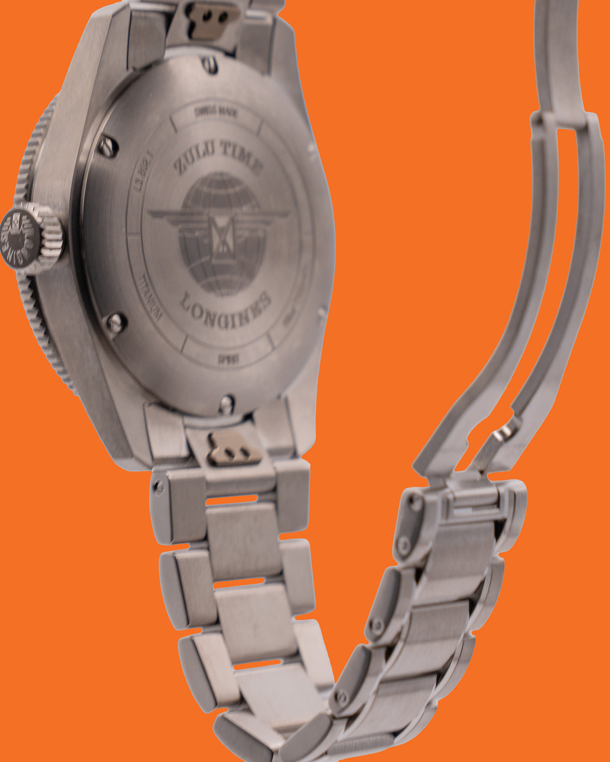 Longines Spirit Zulu Time 39mm L3.802.1.53.6 Titanium Black and Grey Bezel 2025