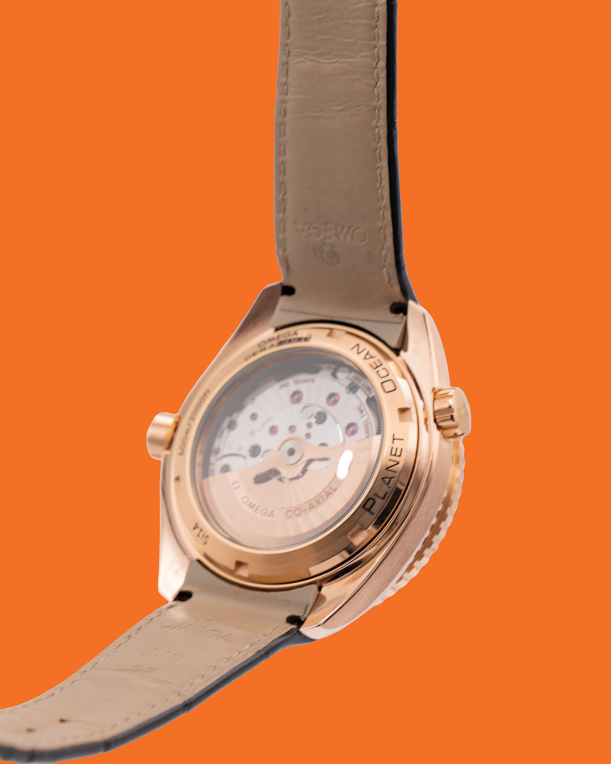 Omega Seamaster Planet Ocean 600M 43mm 232.63.44.22.01.001 Rose Gold