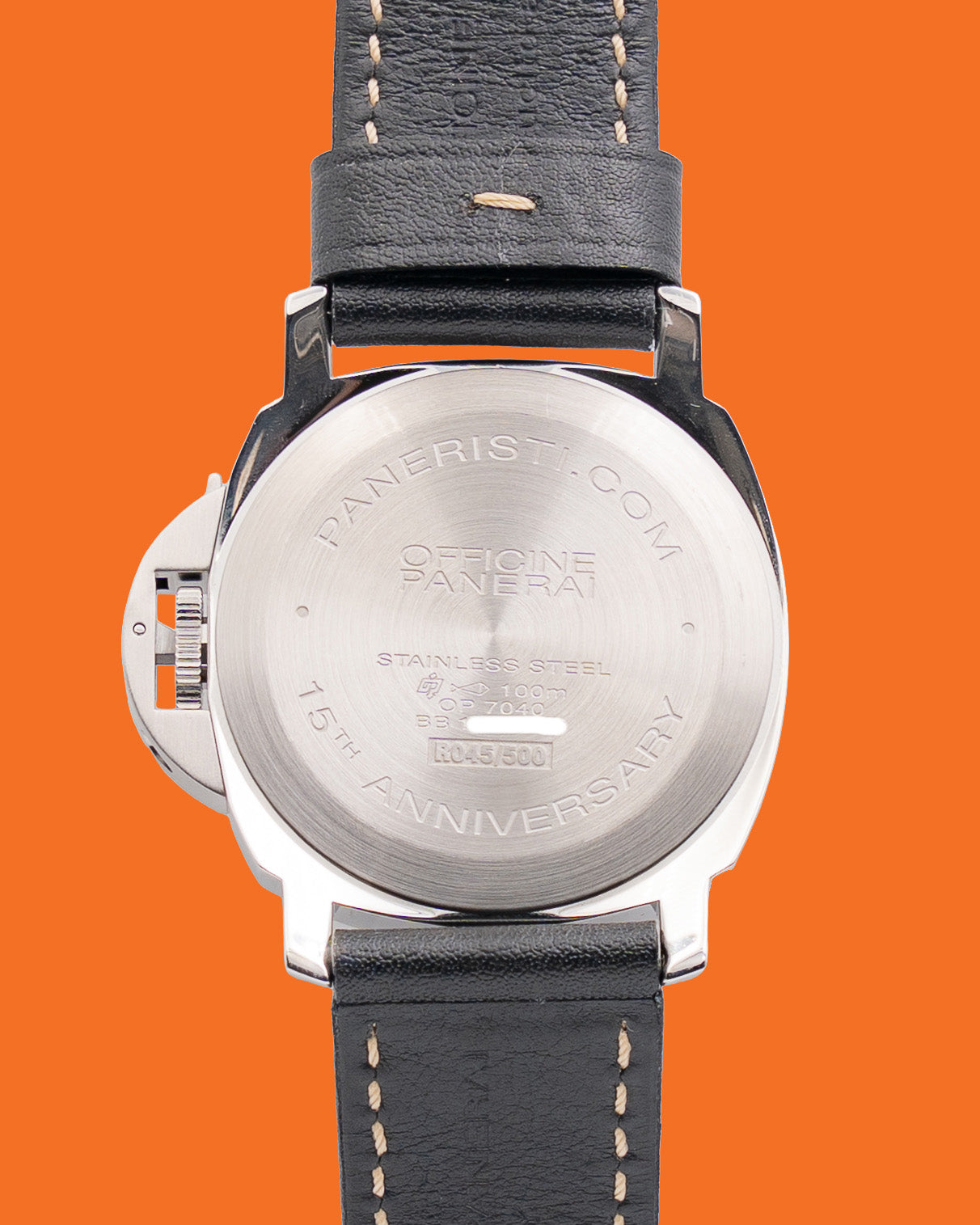 Panerai Luminor Base Logo Paneristi 15th Anniversary 44mm Pam 00634 Black Dial 2015