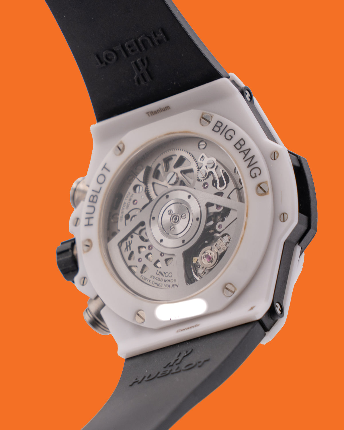 Hublot Big Bang Unico White Ceramic 44mm 421.HX.1170.RX