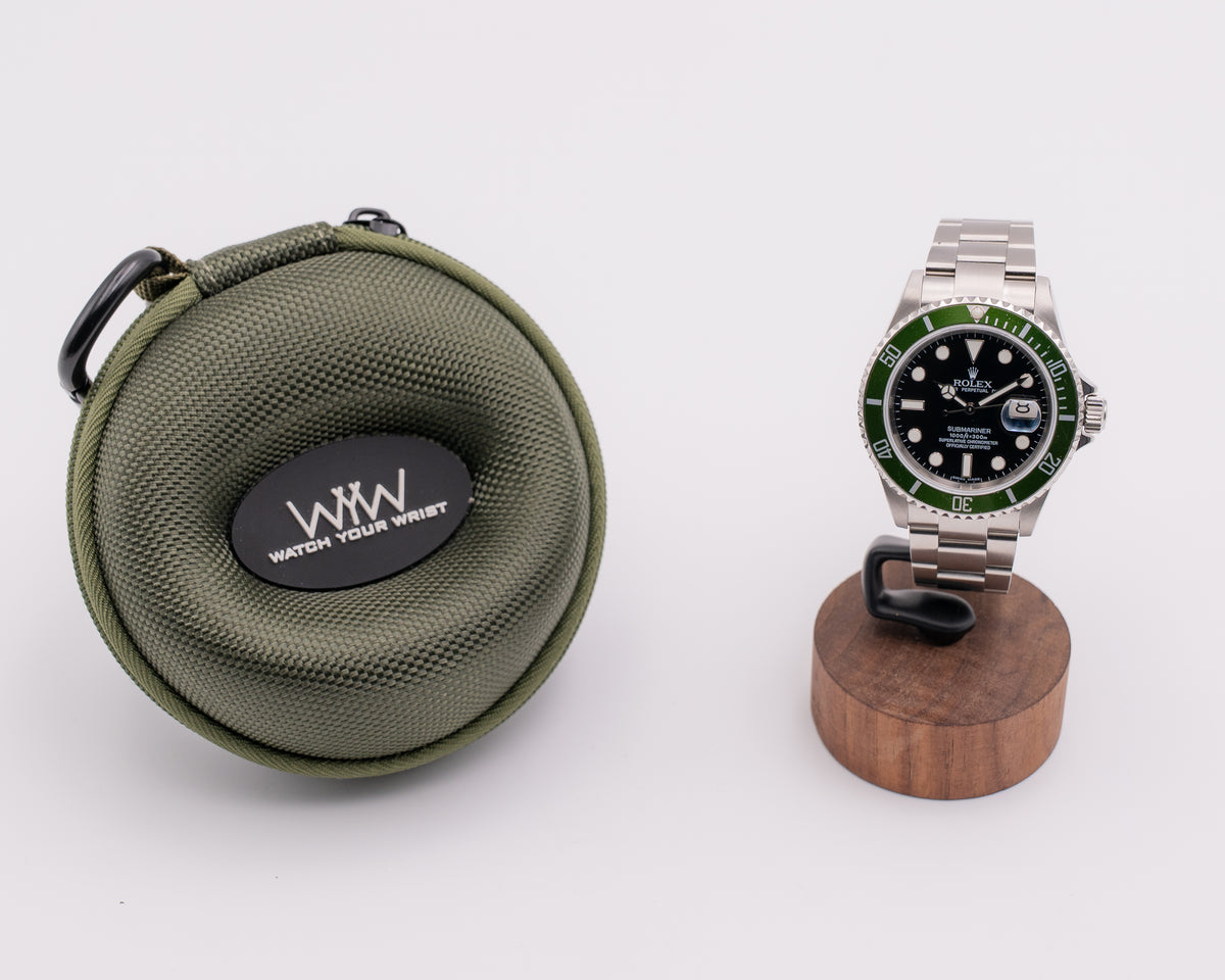 Rolex Submariner Date 40mm 16610lv Green Bezel Black Dial Kermit 2007