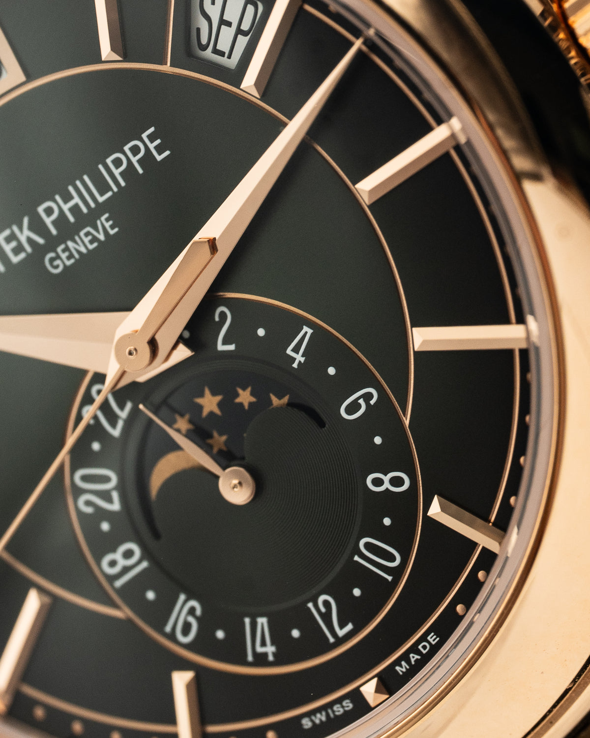 Patek Philippe 5205R-011 40MM Green Dial Dark Green Strap 2025