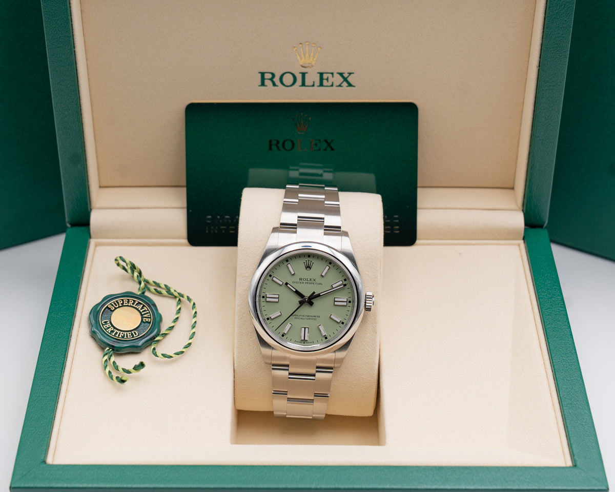 Rolex Oyster Perpetual 41mm 134300 Pistachio 2026