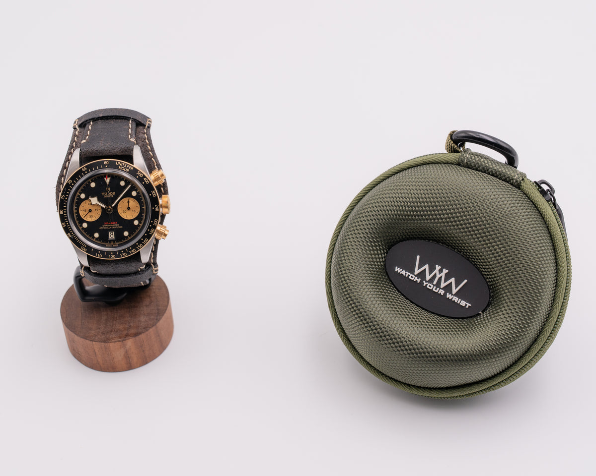 Tudor BLACK BAY 41mm  79363N-0002 CHRONO S&G On Leather Strap
