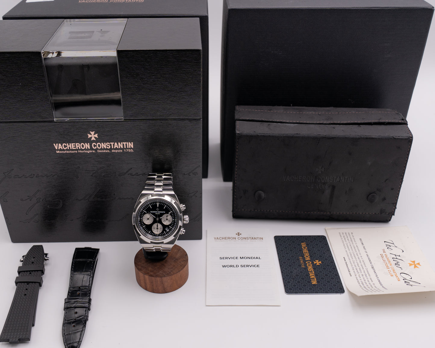Vacheron Constantin Overseas Chronograph 42.5mm 5500v  Black 2019