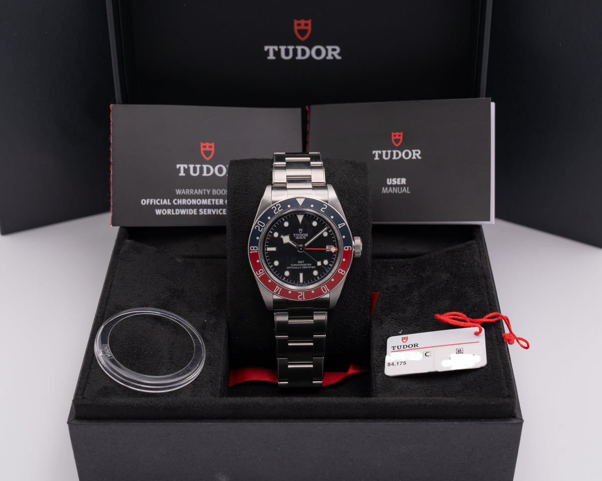 UNWORN Tudor Black Bay Gmt 41mm 79830RB Pepsi