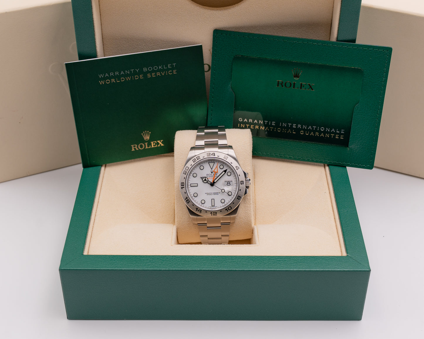 Rolex Explorer II 42mm 216570 Polar 2020
