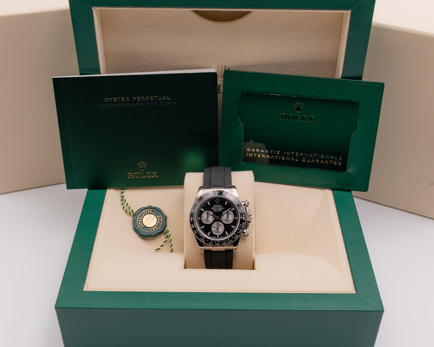 Rolex Cosmograph Daytona 40mm 126519LN White Gold Baby Lemans 2024