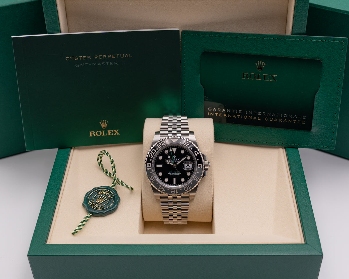 Rolex GMT-Master II 40mm 126710GRNR "Bruce Wayne" On Jubilee 2026