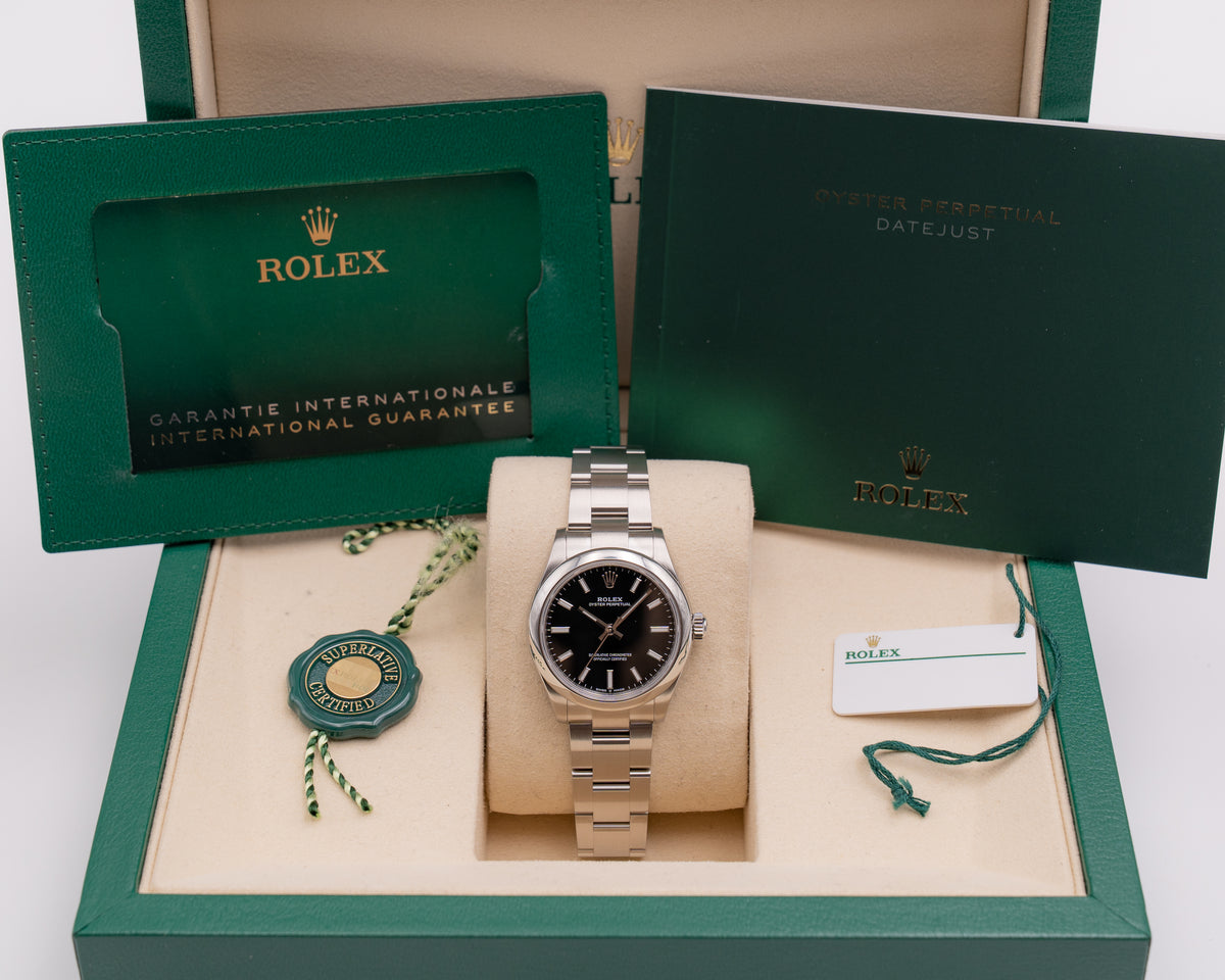 Rolex Oyster Perpetual 31mm 277200 Black Dial 2025
