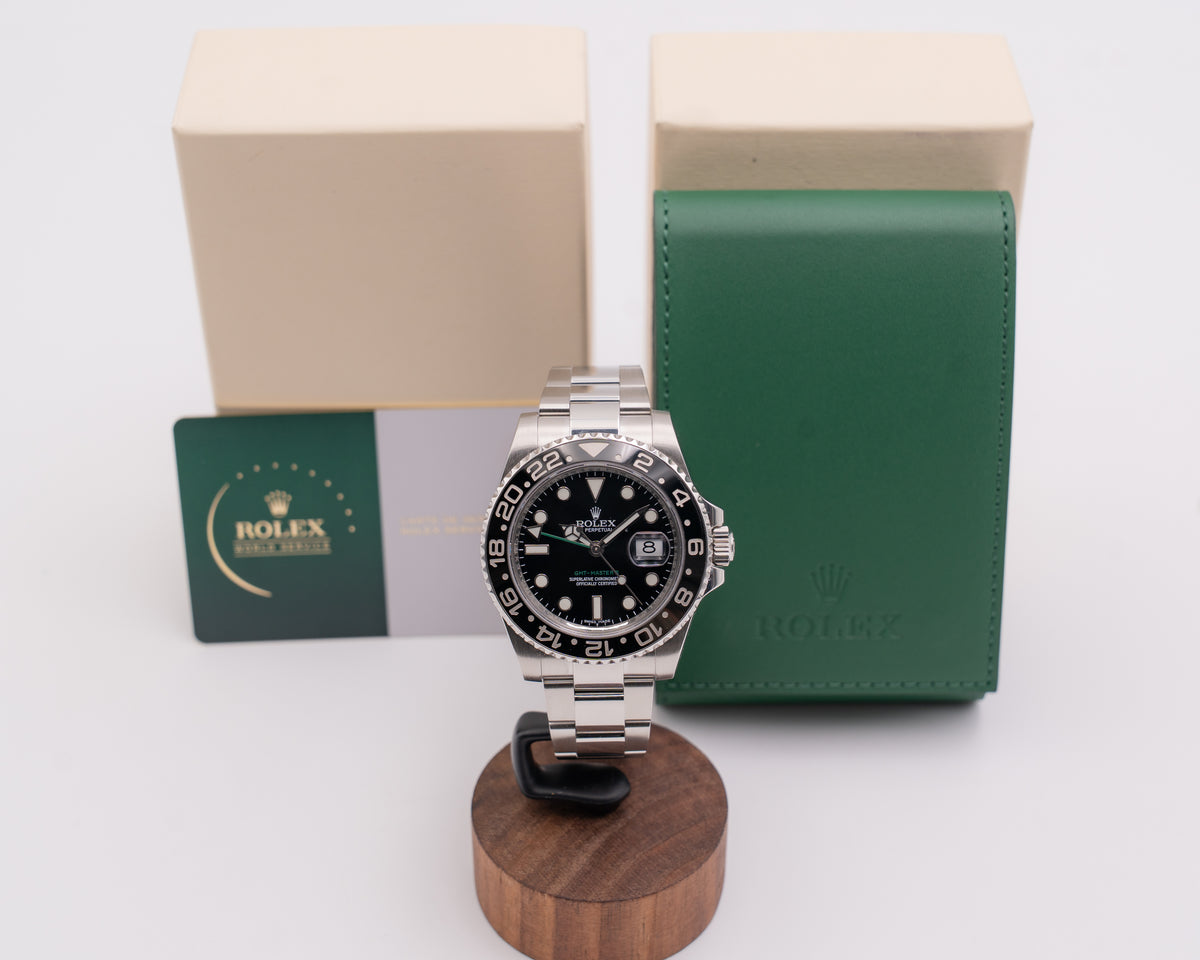 Rolex GMT II 40mm 116710ln Green Arrow