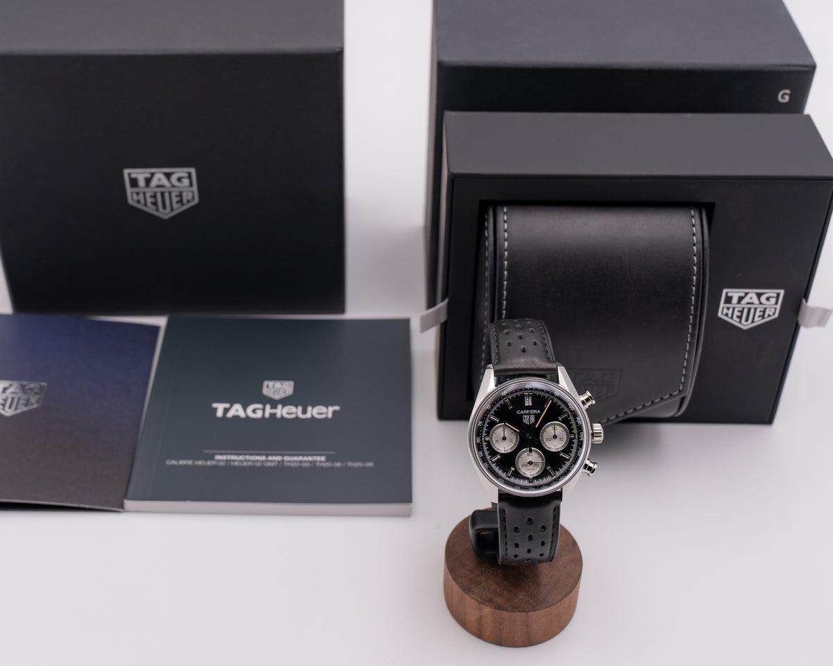 Tag Heuer Carrera Chronograph 39MM CBS2210 Black Dial