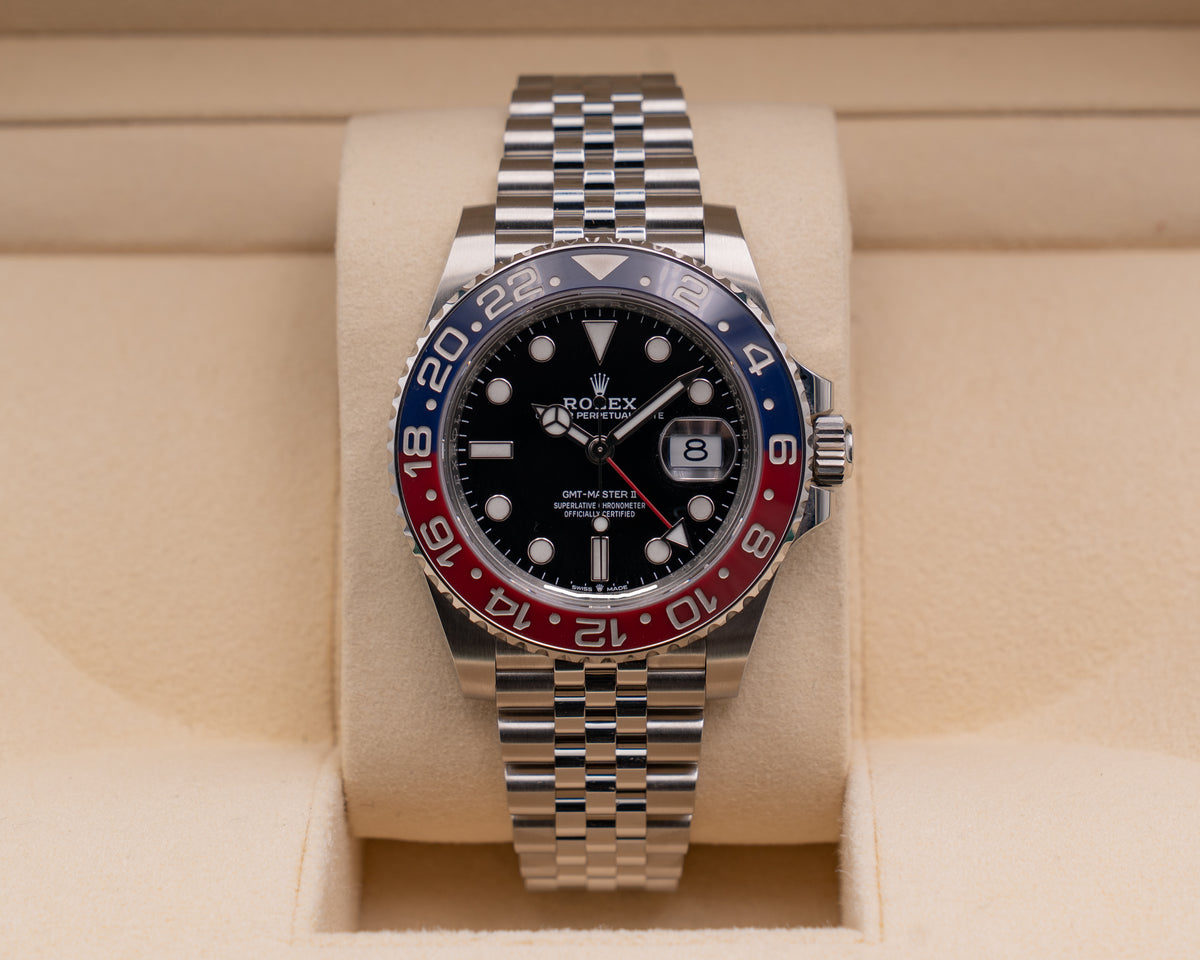 Rolex GMT Master II 40mm 126710BLRO Pepsi Jubilee 2022