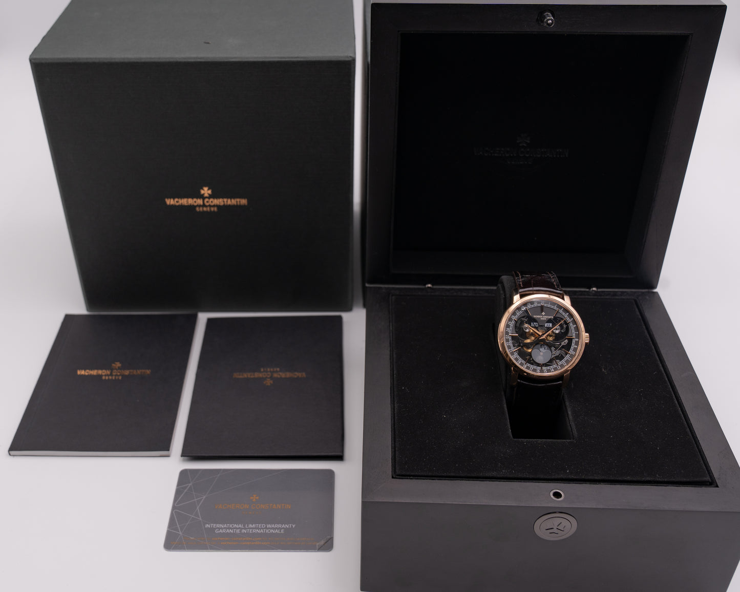 Vacheron Constantin Complete Calendar 41mm 4020T/000R-B654 Openface Rose Gold 2022