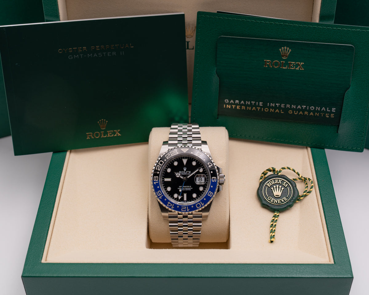 Wood Card Rolex GMT-Master II 40mm 126710BLNR On Jubilee "Batgirl" 2026