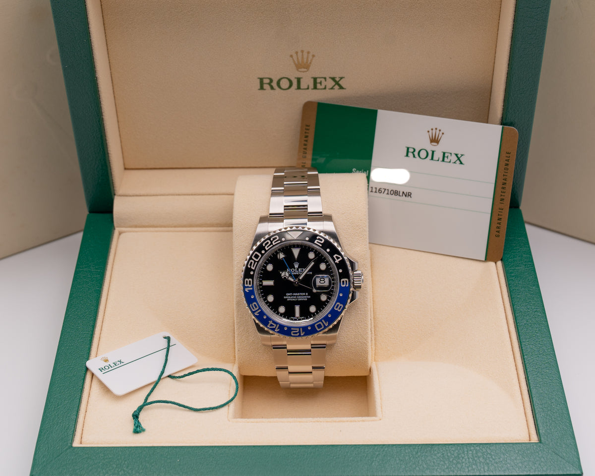 Rolex GMT-Master II 40mm 116710BLNR "Batman" 2017