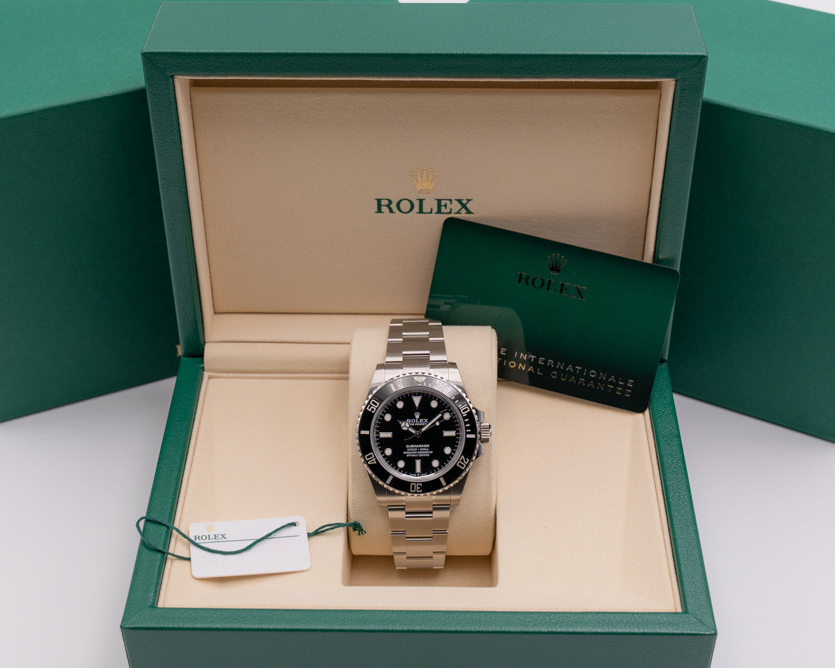 UNWORN Stickered Rolex 41mm 124060 Submariner Black Dial 2016