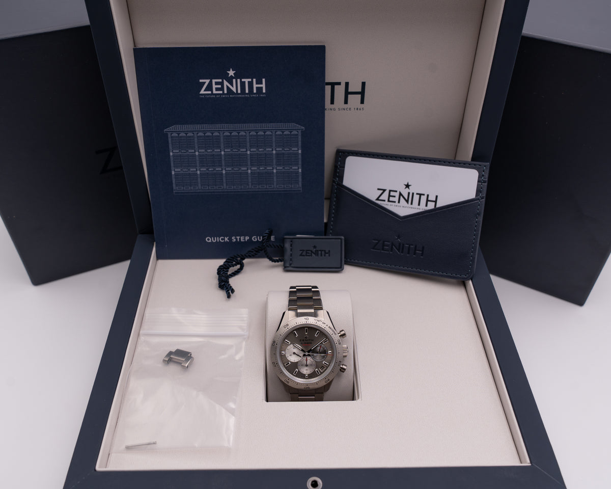 Zenith 41mm 95.3100.3600/39.M3100 CHRONOMASTER SPORT Open date