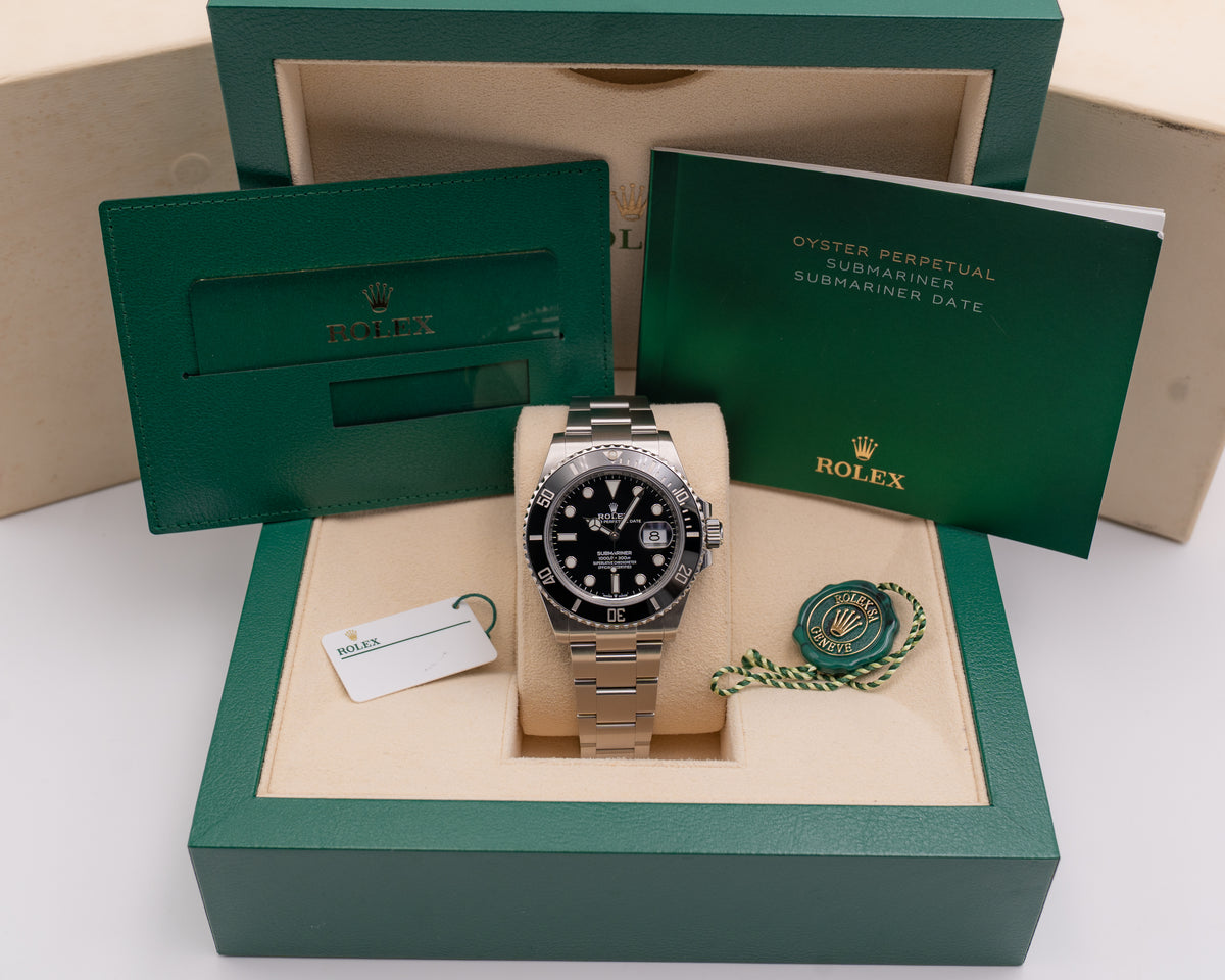 Rolex SUBMARINER DATE 41mm 126610LN Black Dial 2021