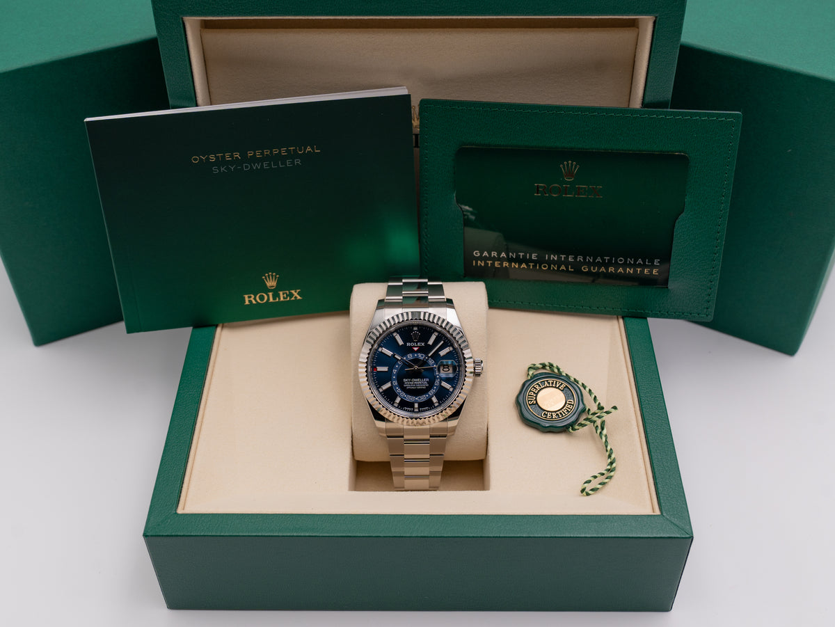 UNWORN Rolex Sky-Dweller 42mm 336934 Blue Dial 2026