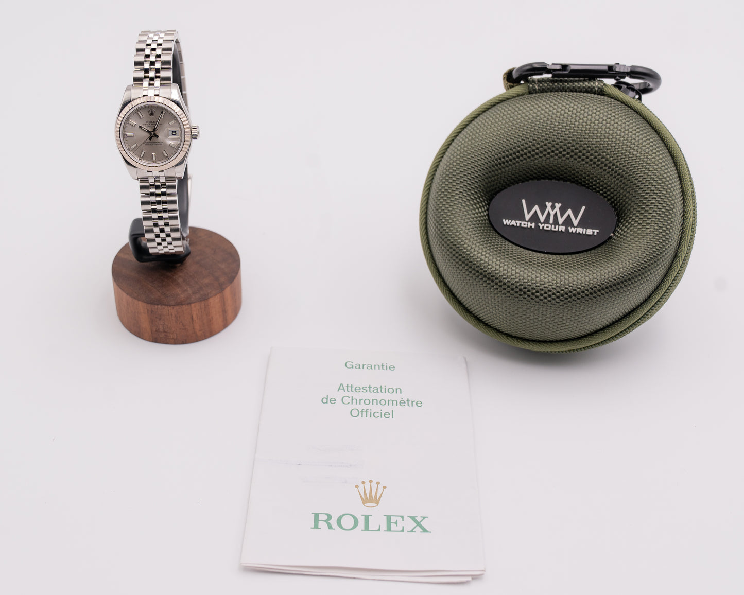 Rolex Datejust 26mm 179174 Silver Stick Jubilee Fluted 2006