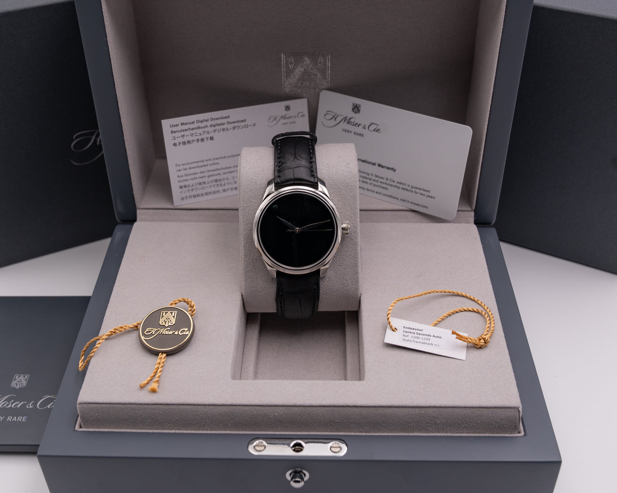 H.Moser & Cie. Endeavour Centre Seconds Concept Vantablack 40mm 1200-1239 2026