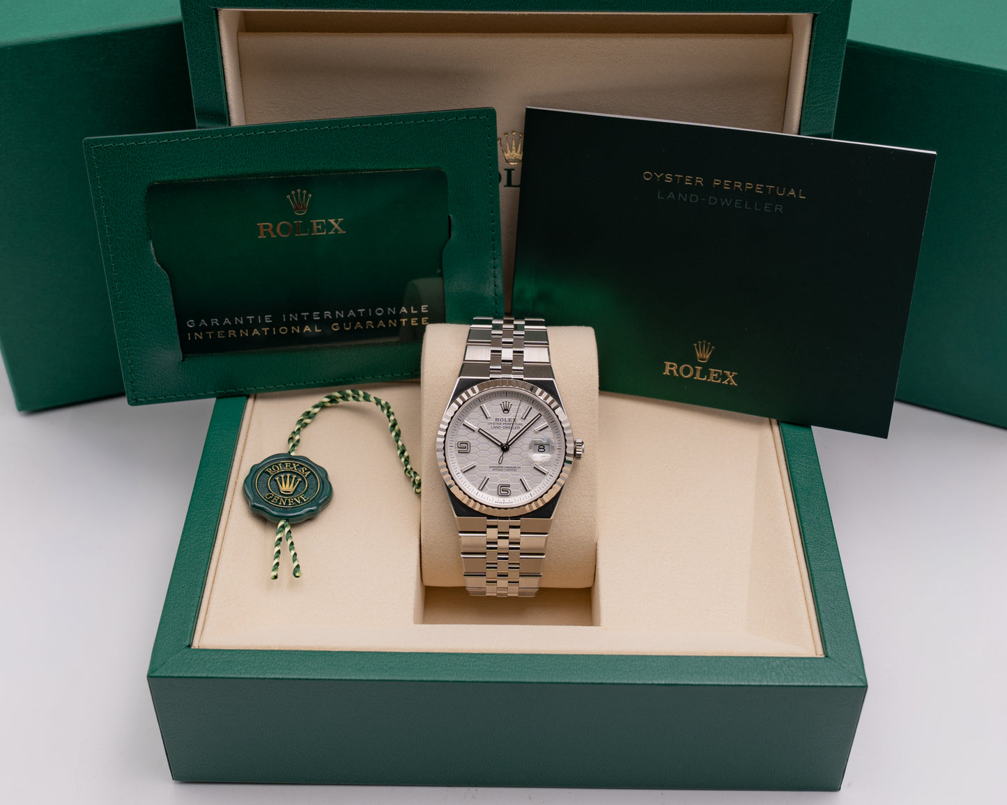UNWORN Rolex Land-Dweller 40mm 127334 White Dial 2026