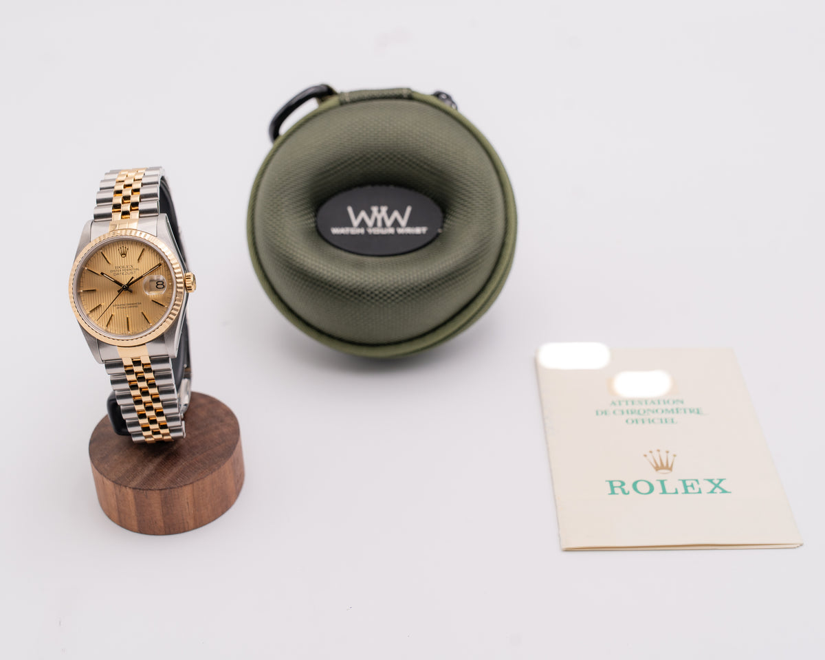 Rolex Datejust 36mm 16233 Two Tone On Jubilee 1989