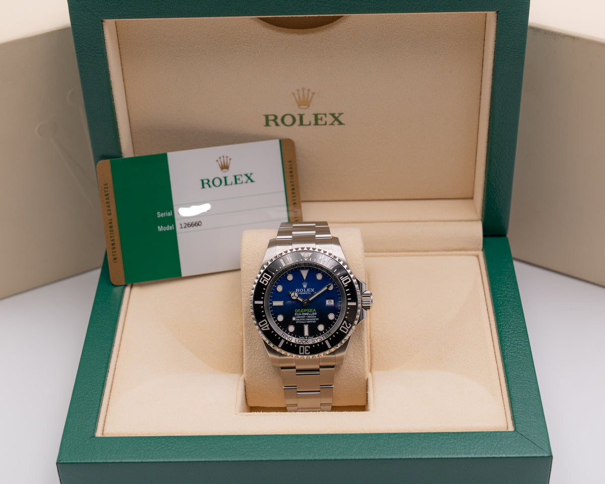 Rolex Sea-Dweller 44mm 126660 Deepsea On Oyster Open Date