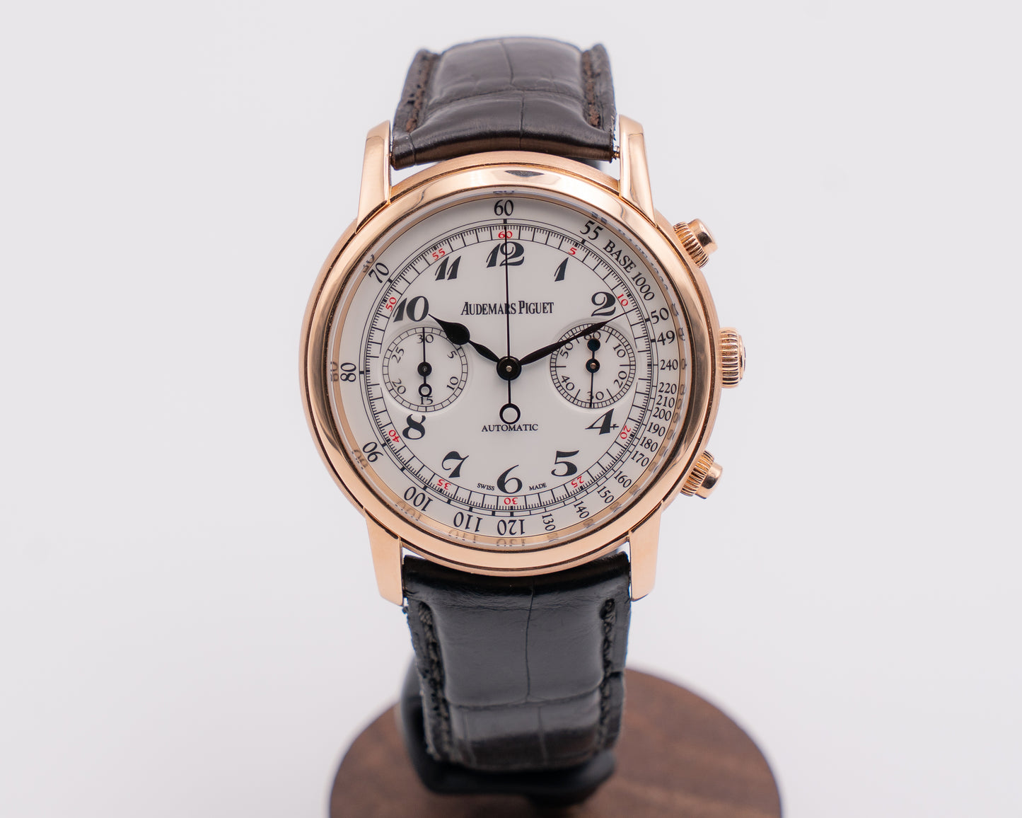 Audemars Piguet Jules Audemars 41mm 26100 Rose Gold White Dial Chronograph