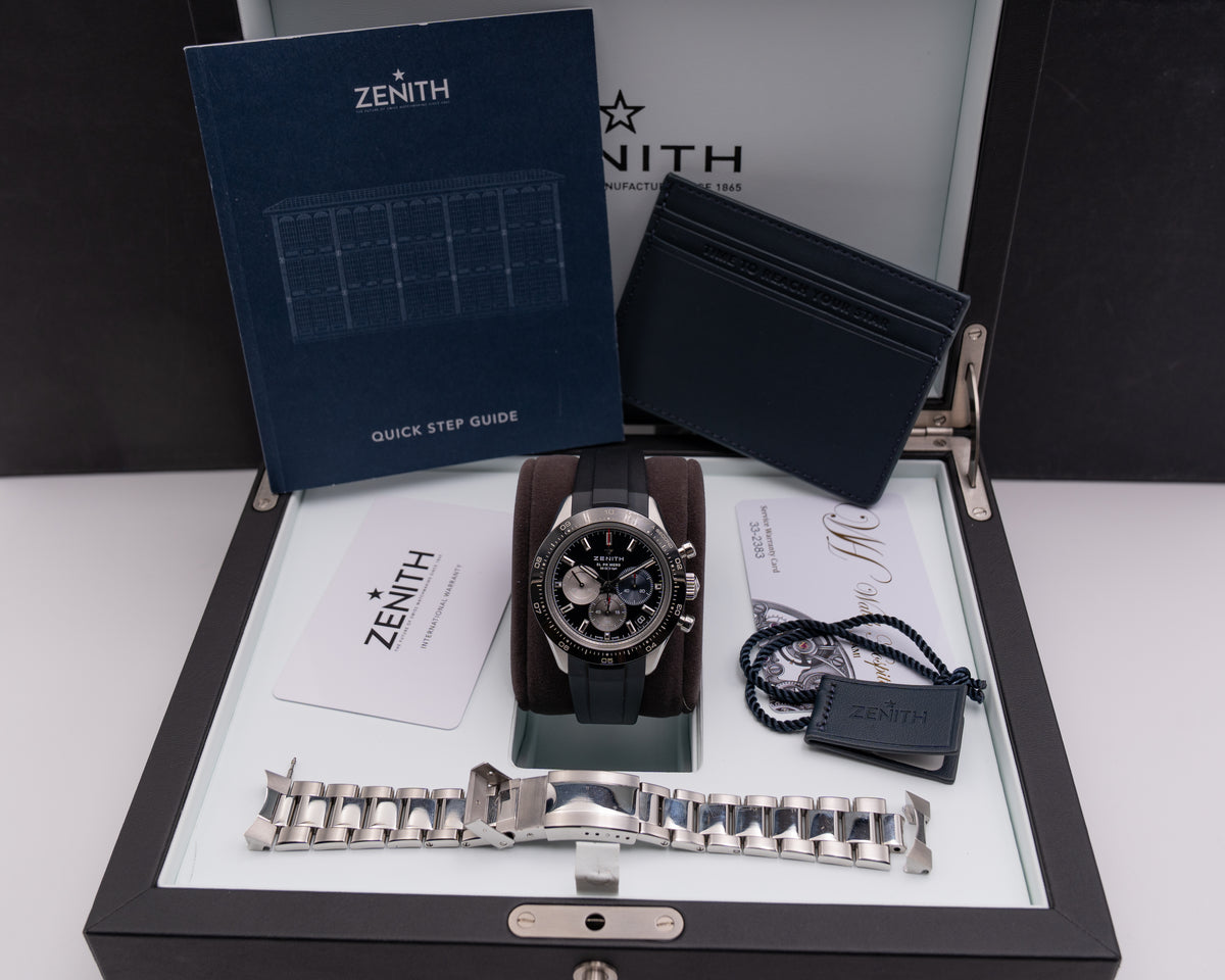 Zenith Chronomaster Sport 41mm 03.3100.3600 Black Dial 2021