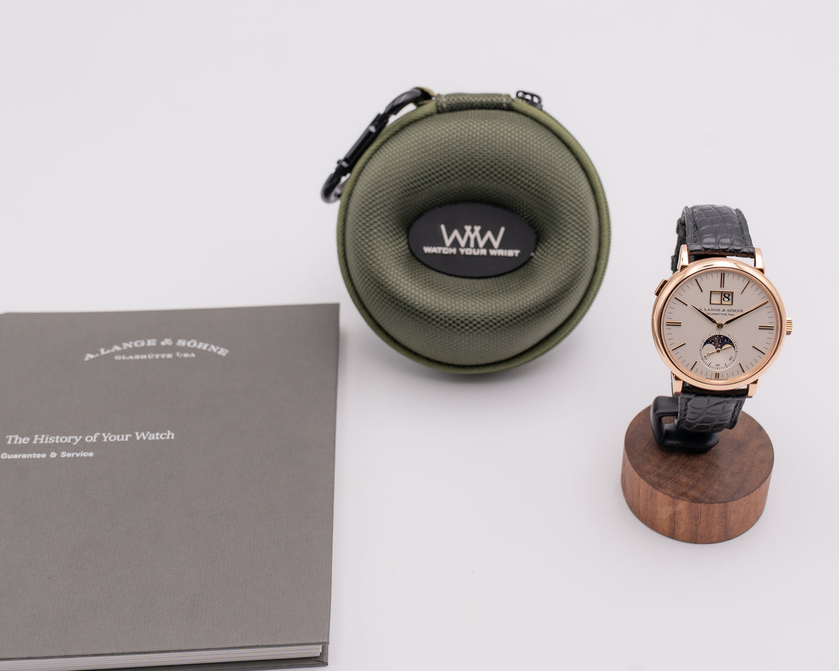 A. Lange & Söhne Saxonia Moonphase 40mm 384.032 Rose Gold 2020