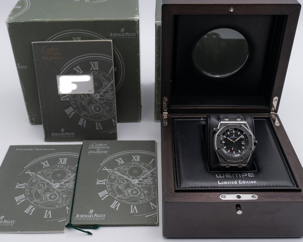 LIMITED EDITION 1 OF 175 Audemars Piguet Royal Oak OffShore 42mm 15340 Scuba Wempe 2005