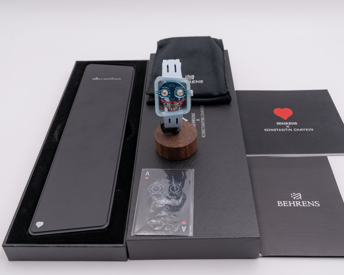 1 of 80 Konstantin Chaykin X Behrens Ace of Hearts 42mm BHR033SABLU01 Blue Sapphire Case 2026